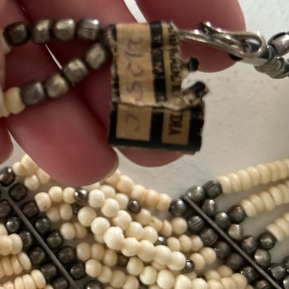 VINTAGE IVORY AND VERMEIL SILVER MADE BY HAND IN INDIA - Picture 7 of 7